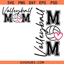 Volleyball Mom SVG, Volleyball Mom Shirt Svg, Volleyball Lover Svg, Volleyball Mama Svg