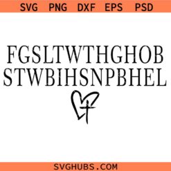 For God So Loved John 316 SVG, Christian Quote Svg, Fgsltwthgob SVG, Religious Shirt SVG
