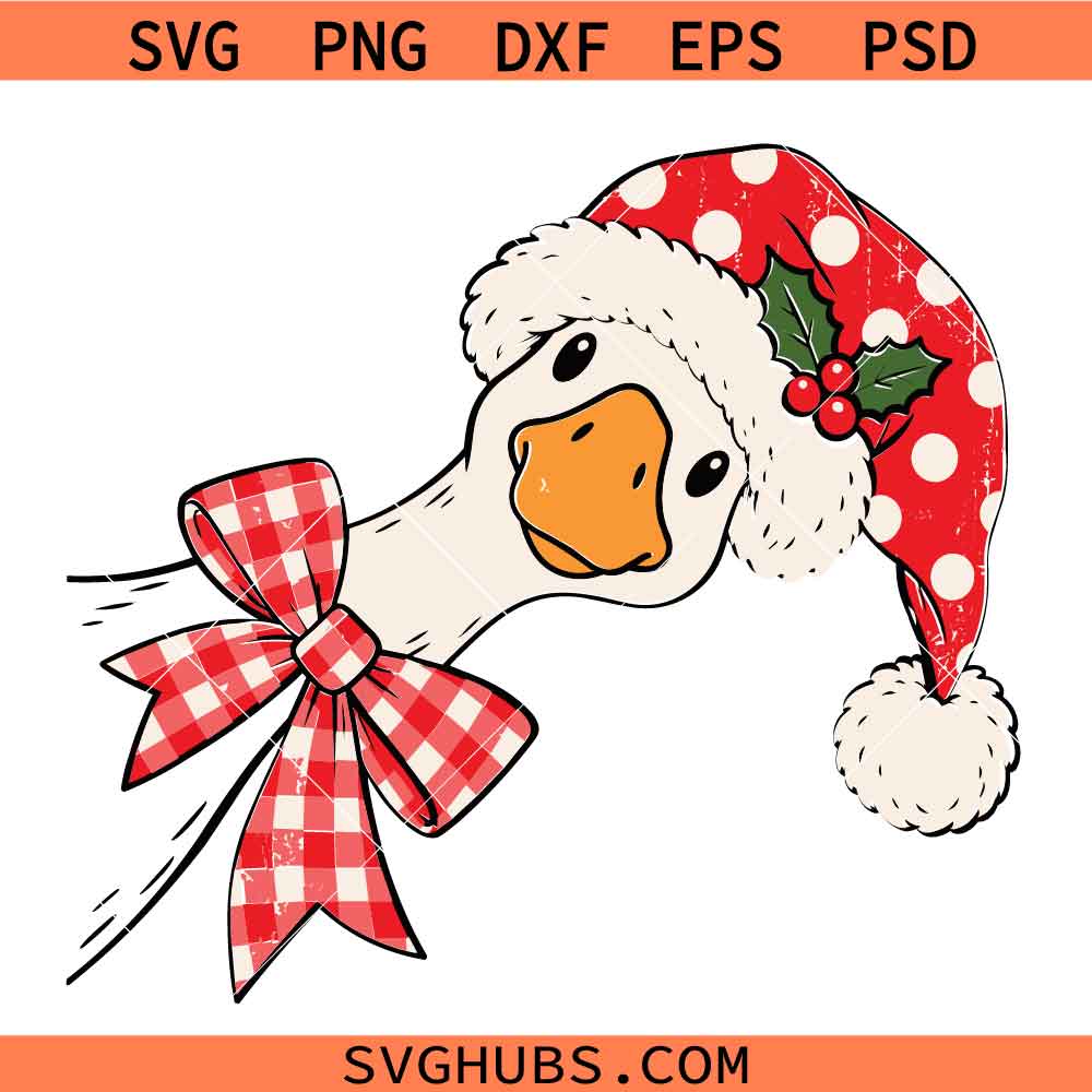 Goose Christmas SVG, Funny Christmas SVG, Christmas Sign SVG, Christmas SVG